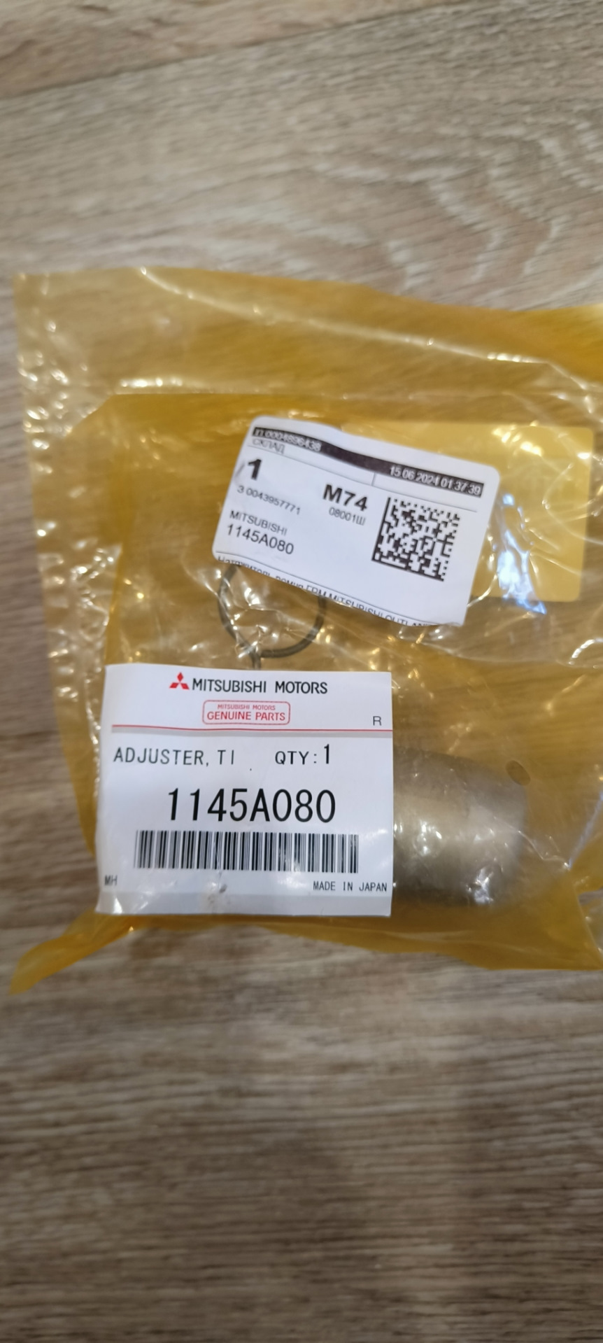 Фото в бортжурнале Mitsubishi Outlander XL. Запчасти на фото: 1145A080, 013739