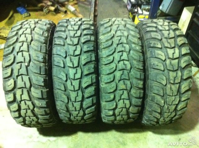 3. kumho road venture MT Б/у 15тр — Dodge Ram