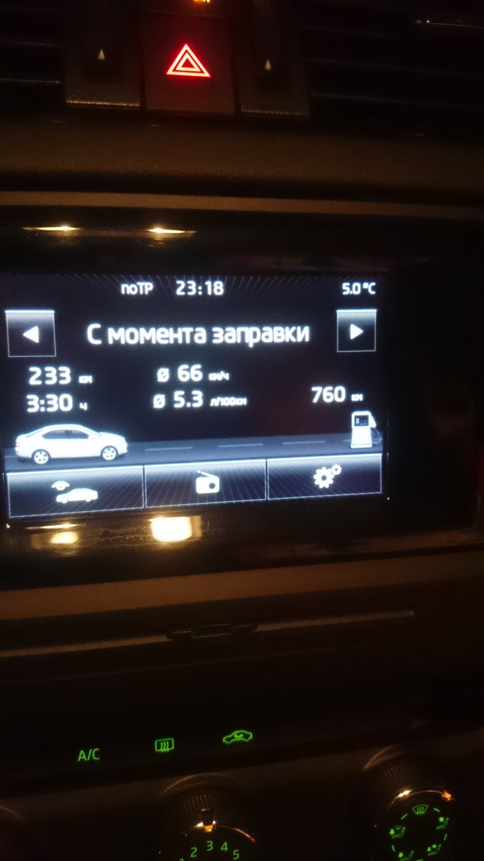 На октавии А5 о таком расходе я мог только мечтать))) — Skoda Octavia A7 Mk3