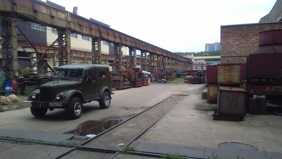 Урбан-техно завод Бецема, надо бы в черно белый — ГАЗ 69