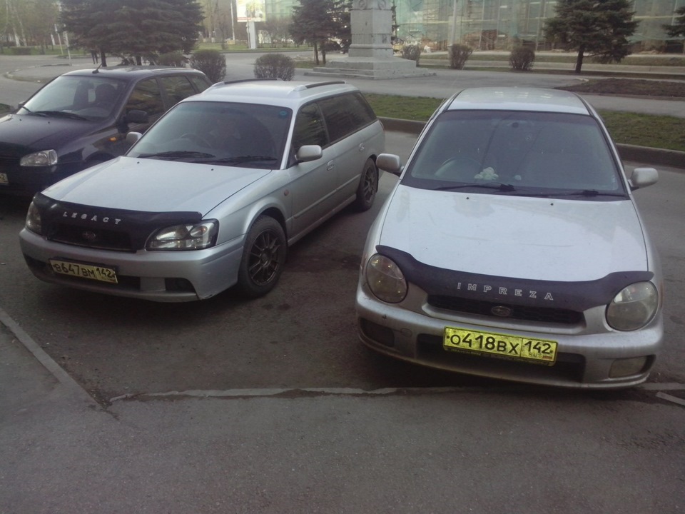 последнее совместное фото)) — Subaru Legacy (BE/BH/BT)