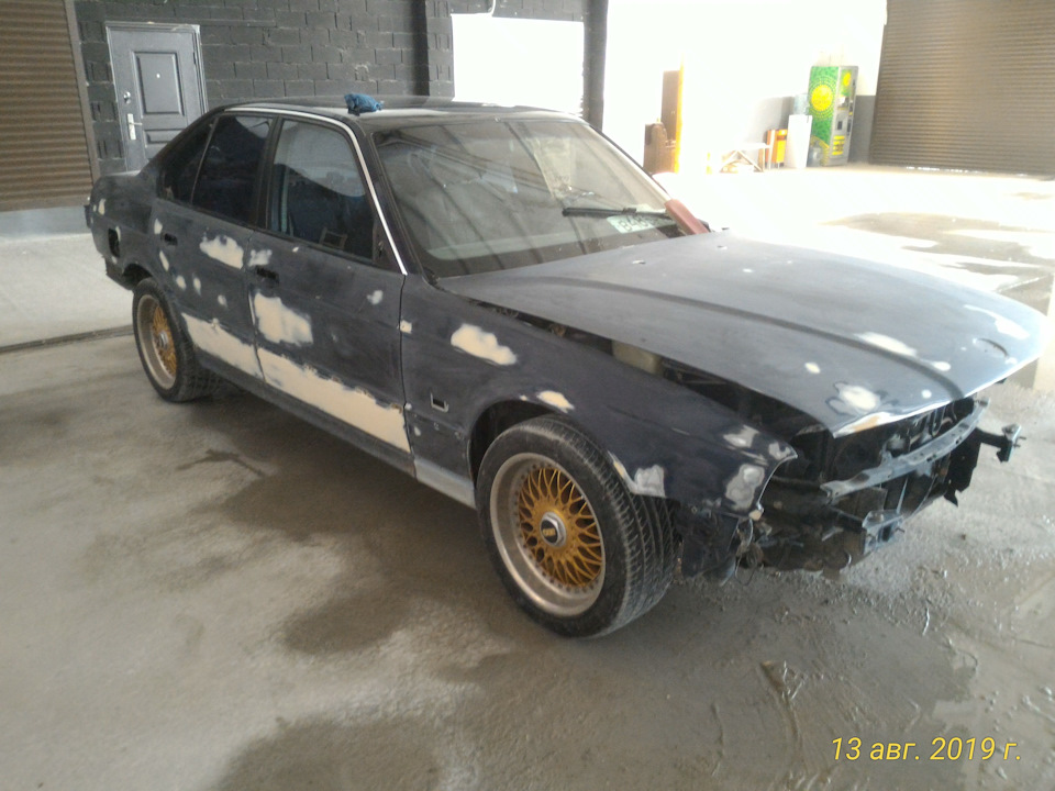 готова к нанесению грунта — BMW 5 series (E34)
