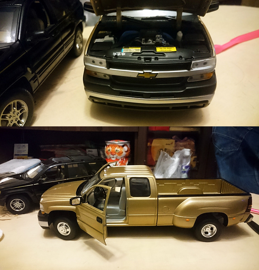 Chevrolet Silverado 3500 HD (1:18 Anson) вторая молодость