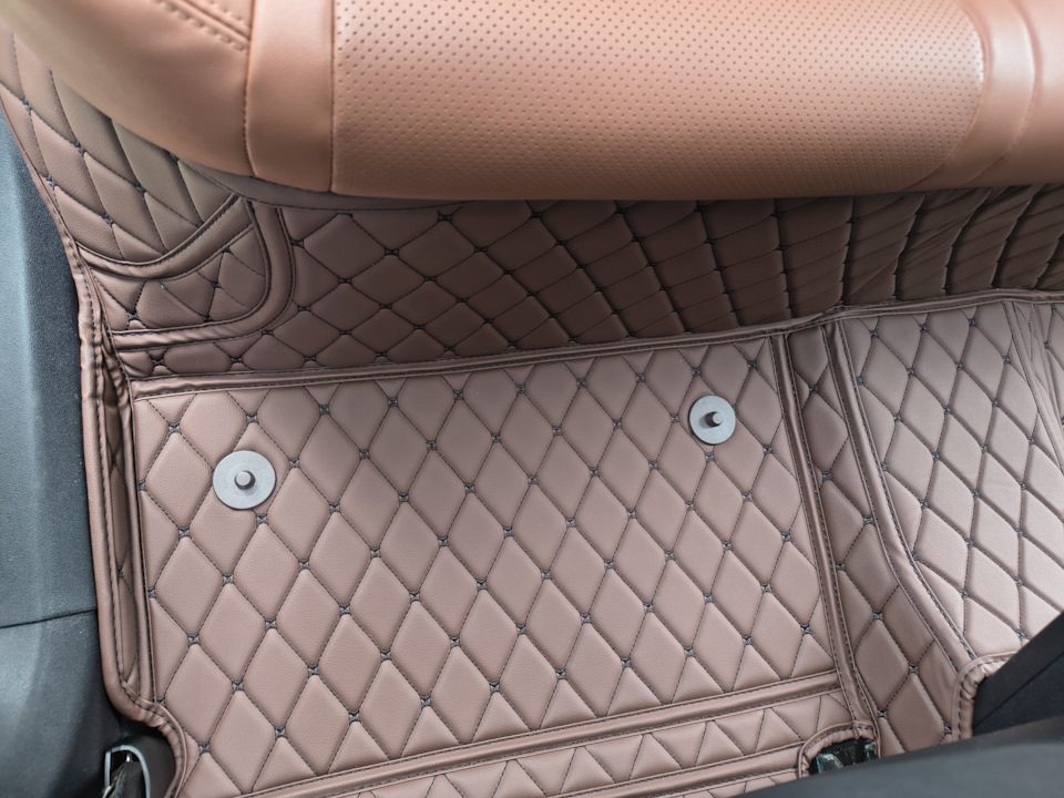 3D Коврики из экокожи (Omoda C5). Установка. — Omoda C5 (1G)