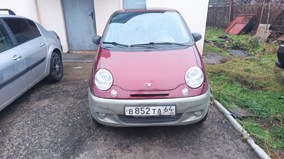 Daewoo Matiz Мэтью (машина жены).