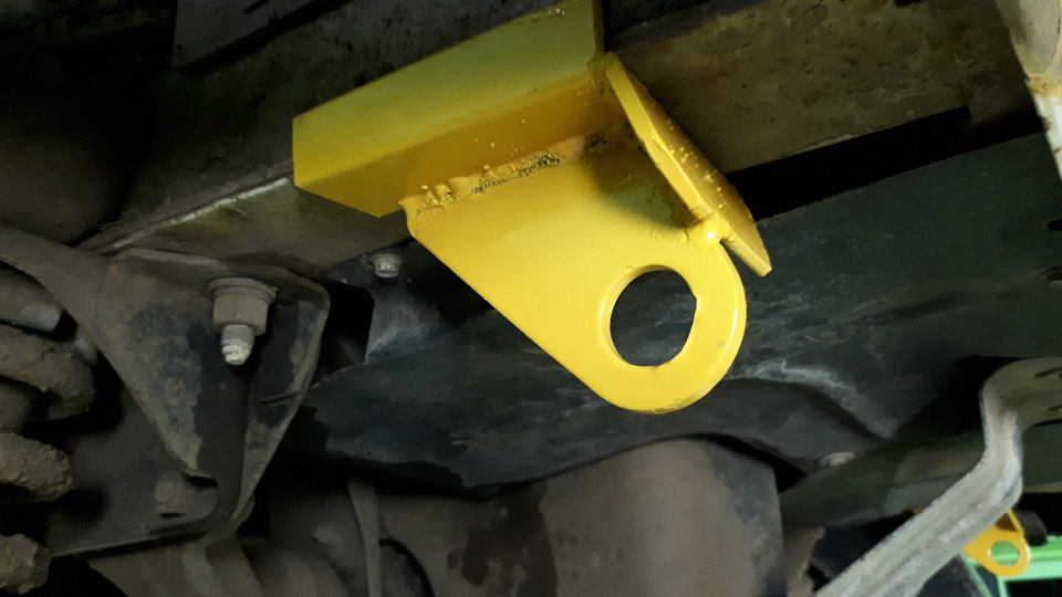 Проушина на месте — Lada 4x4 3D