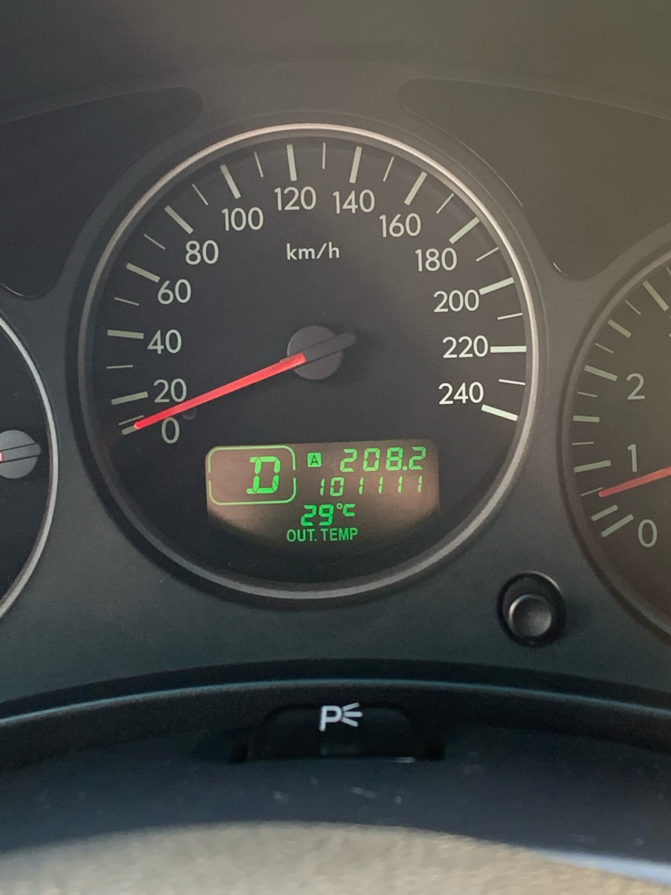Поймал цифру для ТО)) — Subaru Forester (SG)