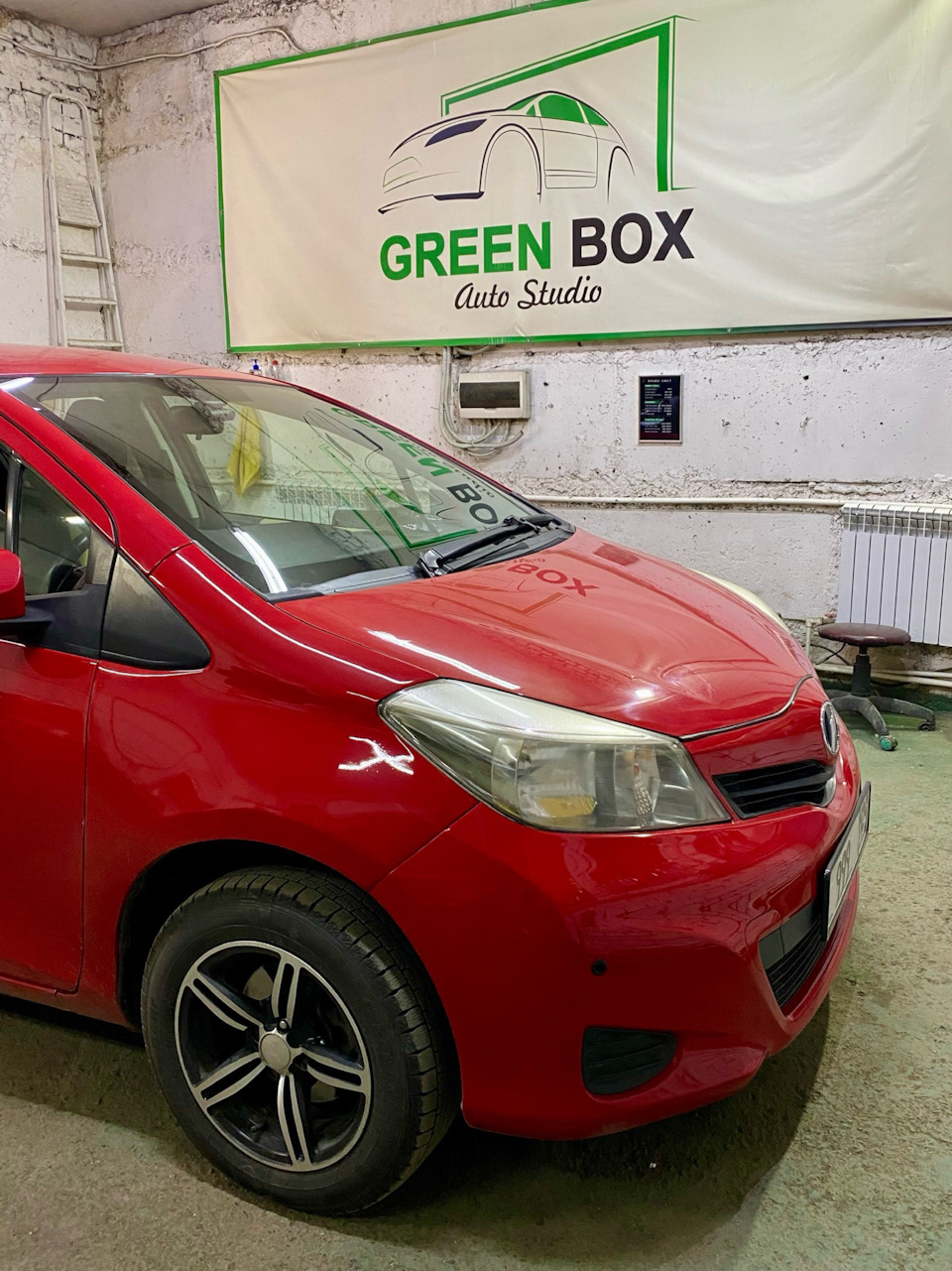 Photo from the logbook Toyota Vitz (130)