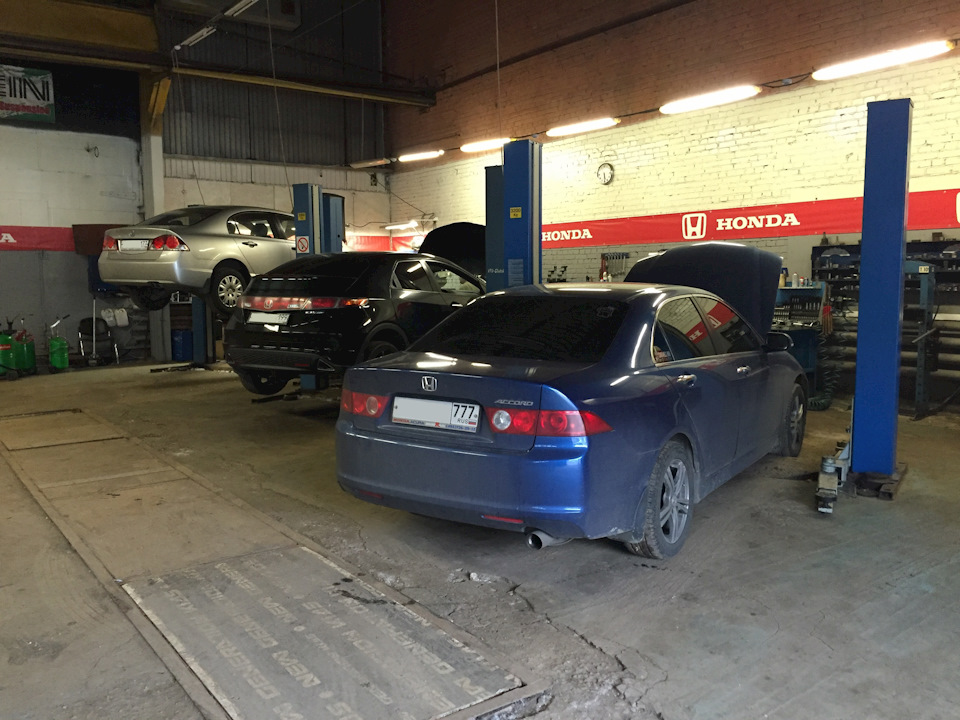 Фото в бортжурнале Honda Accord (7G)