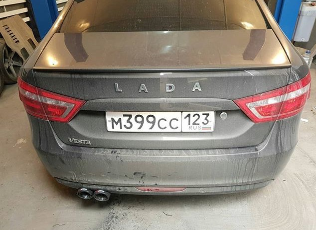 Фото в бортжурнале Lada Vesta (1G)