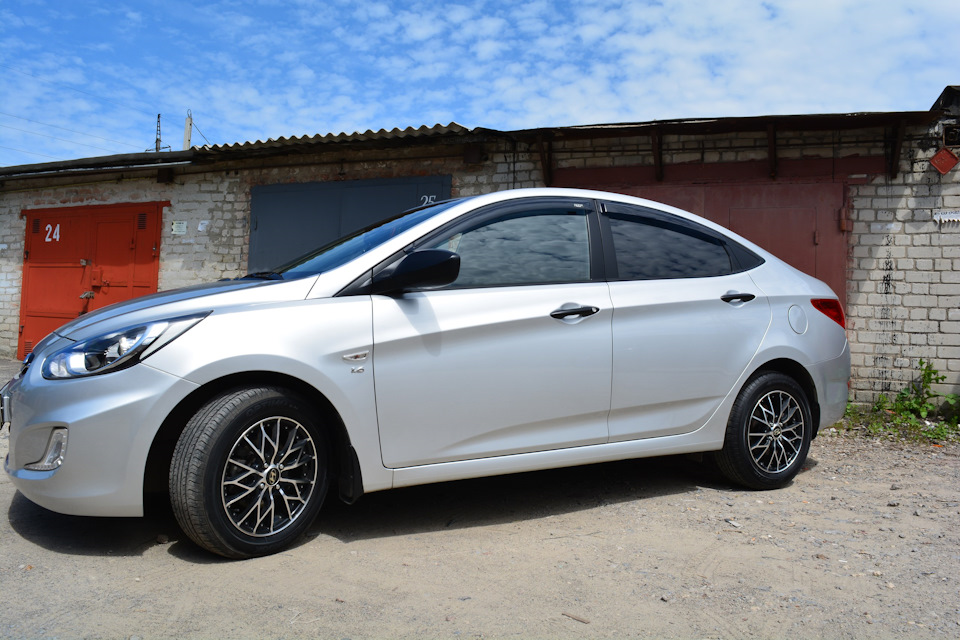 Photo from the logbook Hyundai Solaris (1G)