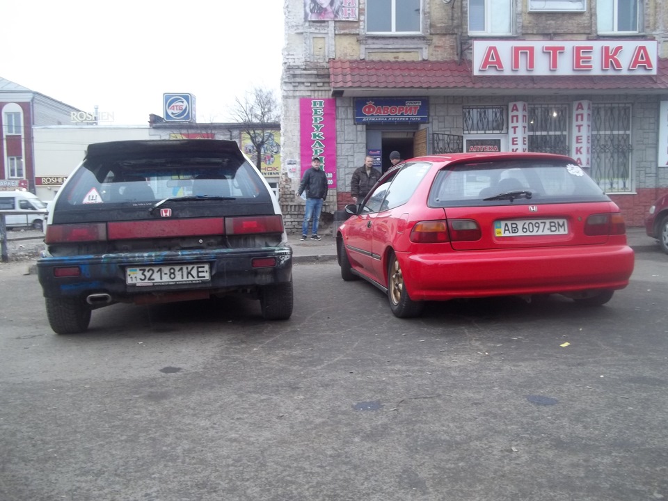 Фото в бортжурнале Honda Civic Hatchback (4G)