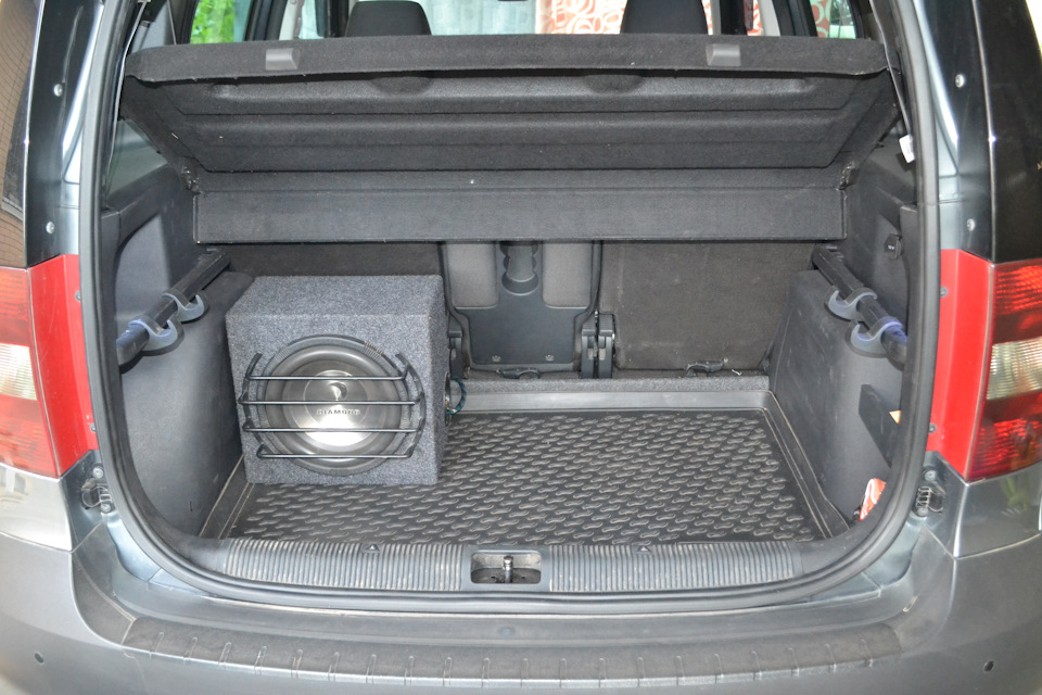 с Малышом в багажнике — Skoda Yeti