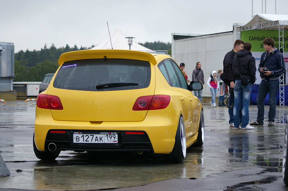 Дождливый первый SLAMMEST — Mazda 3 (1G) BK
