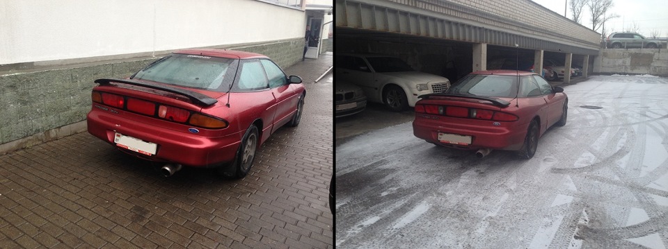 до и после :) — Ford Probe II