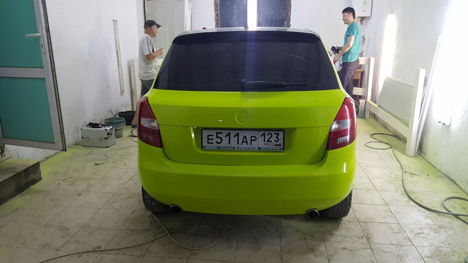 Фото в бортжурнале Skoda Fabia Mk2