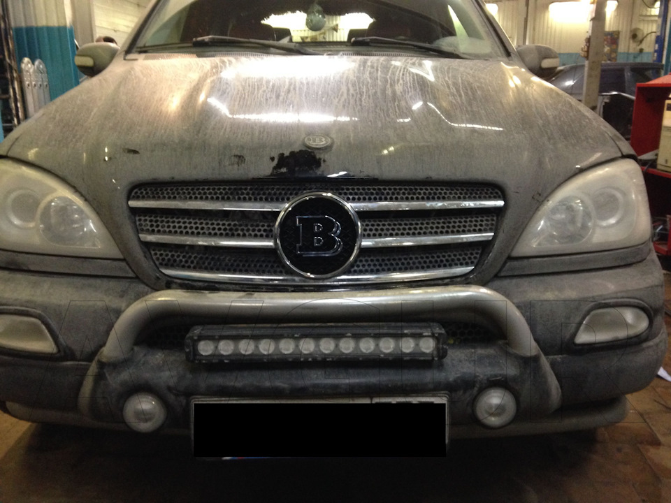 Фото в бортжурнале Mercedes-Benz ML 55 AMG (W163)