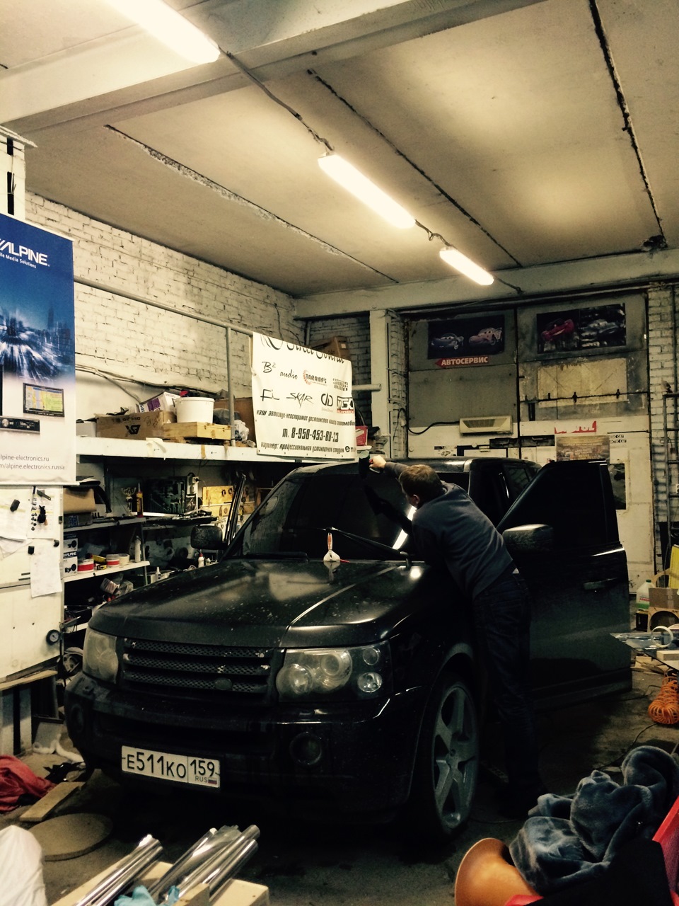 Фото в бортжурнале Land Rover Range Rover Sport (1G). Запчасти на фото: MB950