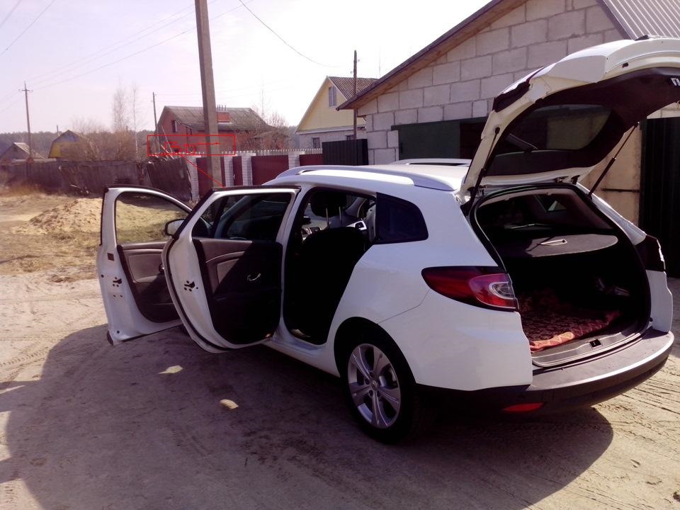 Photo from the logbook Renault Megane III