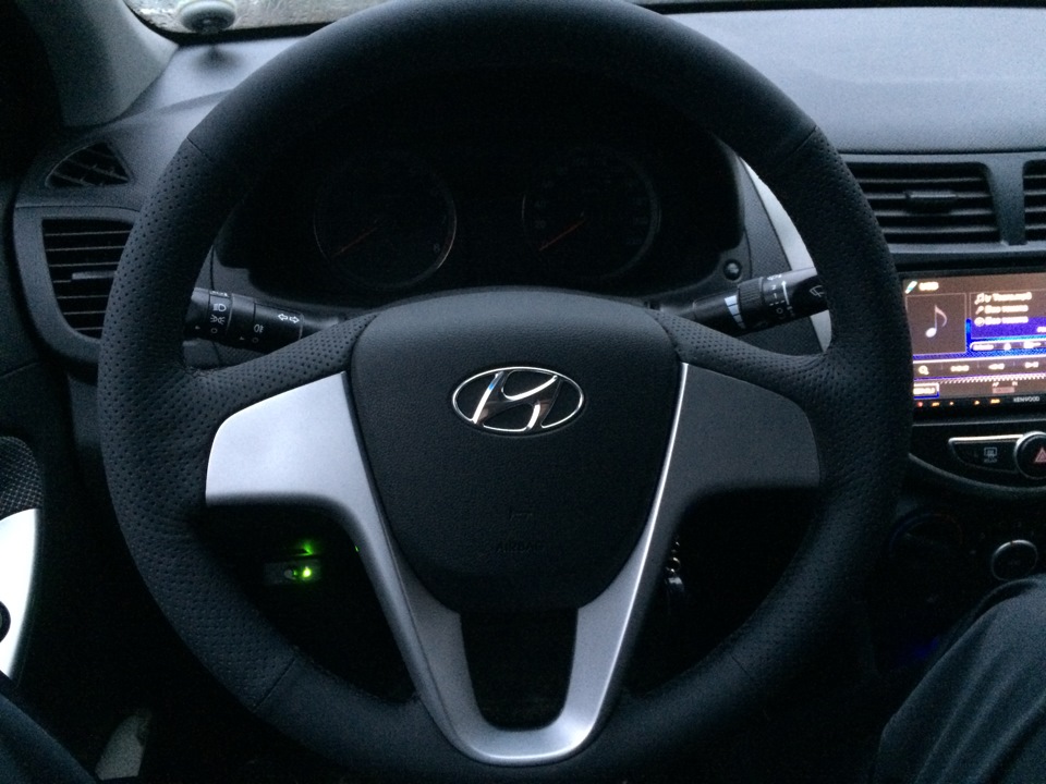 Photo from the logbook Hyundai Solaris (1G)