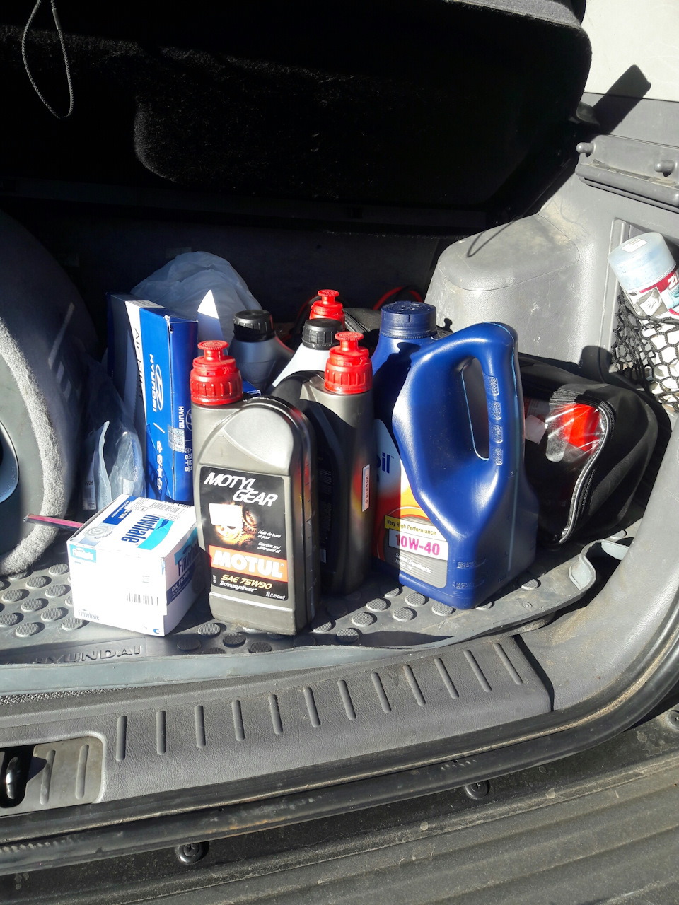Фото в бортжурнале Hyundai Tucson (JM)