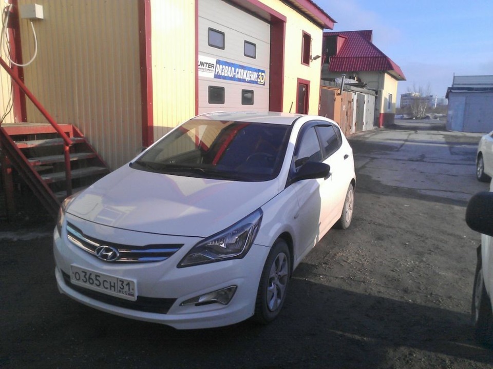 Фото в бортжурнале Hyundai Solaris Hatchback