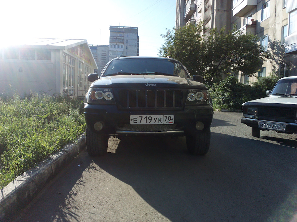 фото с морды. — Jeep Grand Cherokee (WJ)