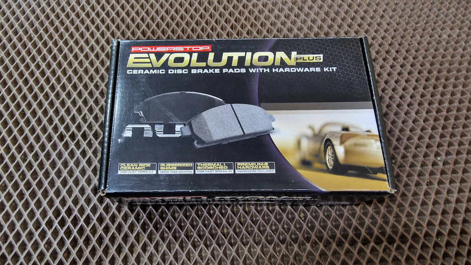 Колодки PowerStop Z17 Mitsubishi Outlander — Mitsubishi Outlander (3G)