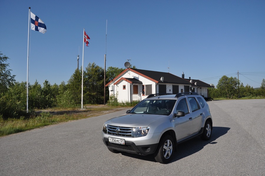Норвежско-финская таможня — Renault Duster (1G)