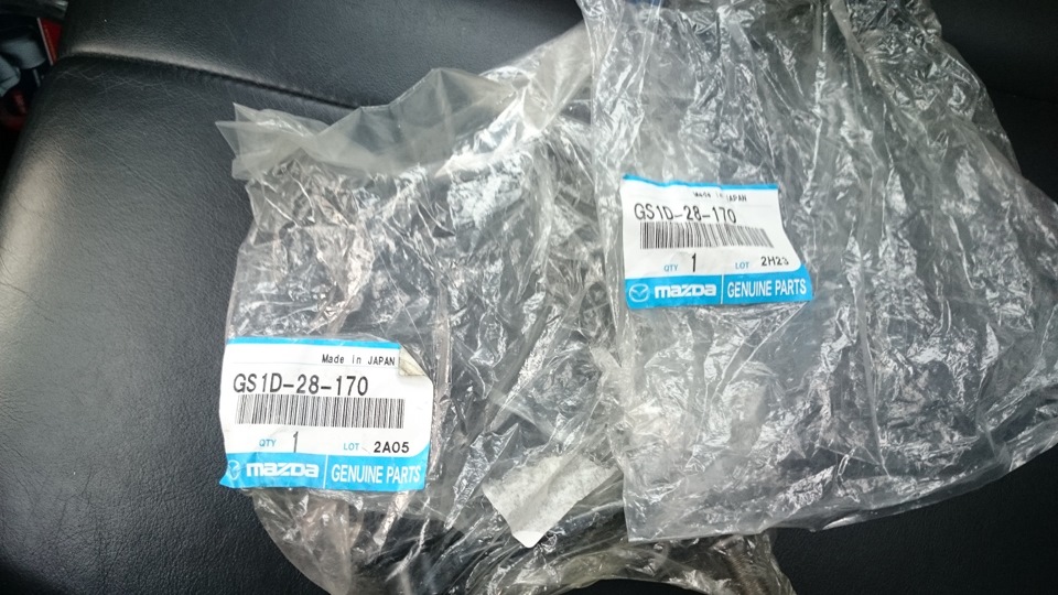 Фото в бортжурнале Mazda 6 (2G) GH. Запчасти на фото: GS1D28170, GS1028