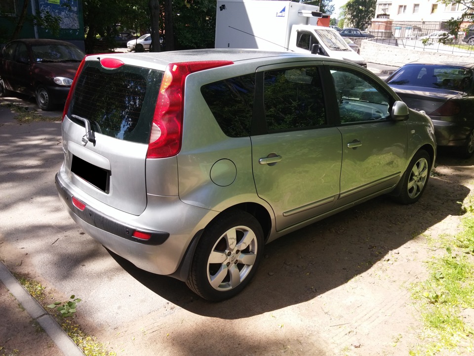 Фото в бортжурнале Nissan Note (1G)