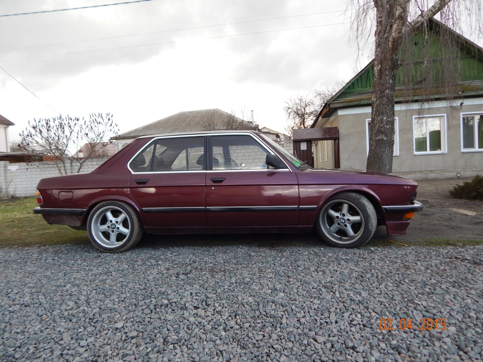 Вот он итог))) — BMW 5 series (E28)