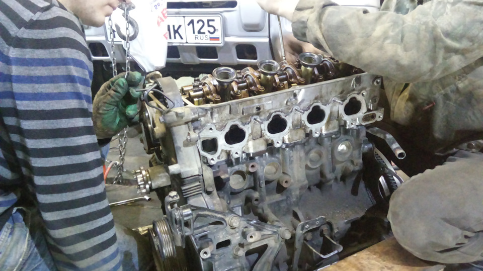 Процесс регулировки (сборки) — Mitsubishi Pajero (2G)