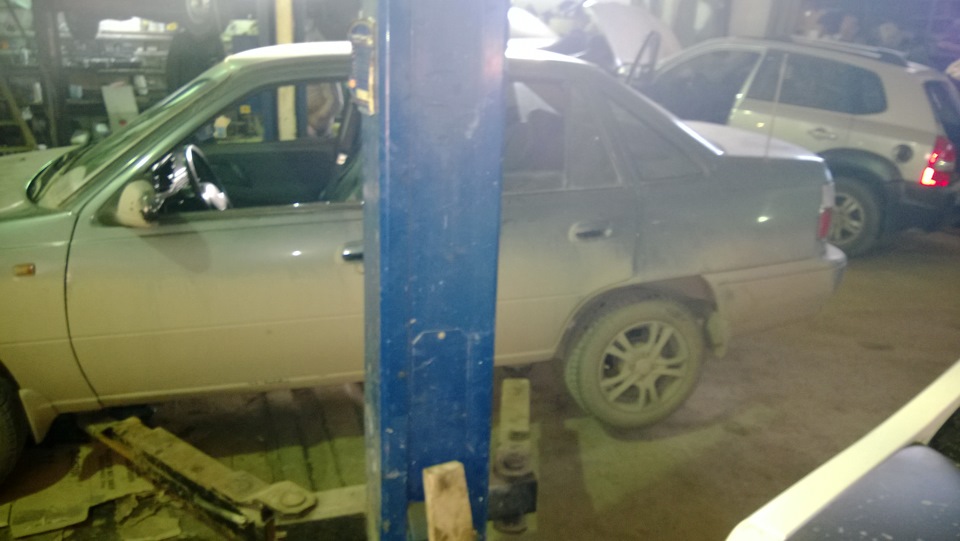 Уже спускают — Daewoo Nexia (2G)