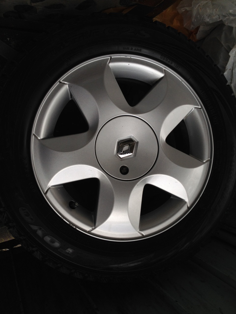 Диски ALIZAR CMS 401 GRIS SILVER — Renault Sandero Stepway (1G)