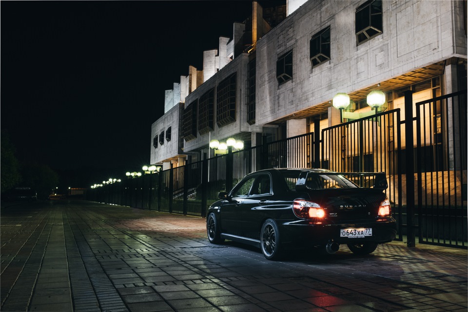 смотровая у РАН — Subaru Impreza WRX (GD/GG)