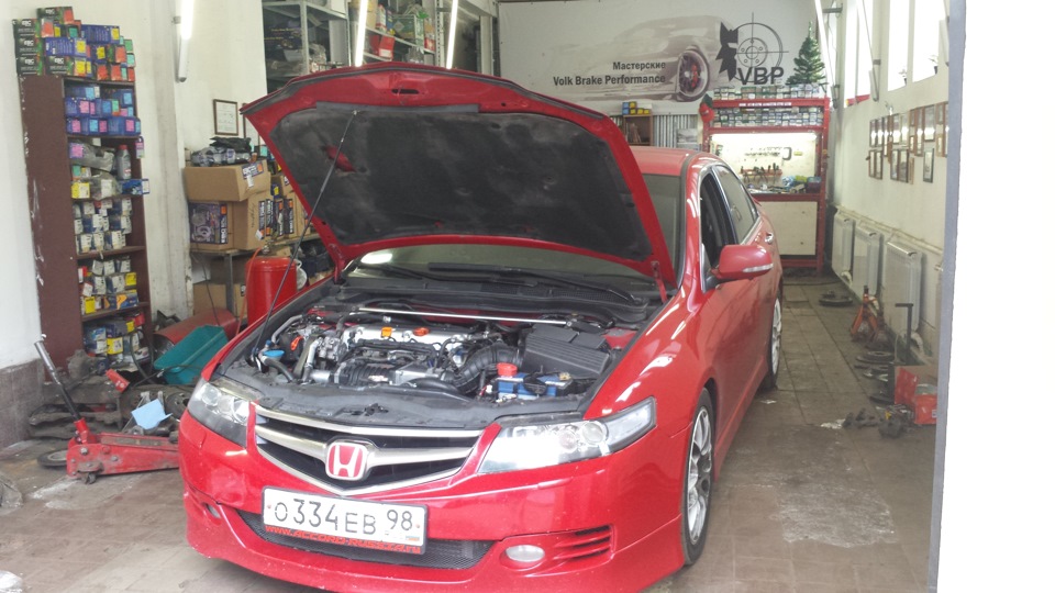 Фото в бортжурнале Honda Accord (7G)
