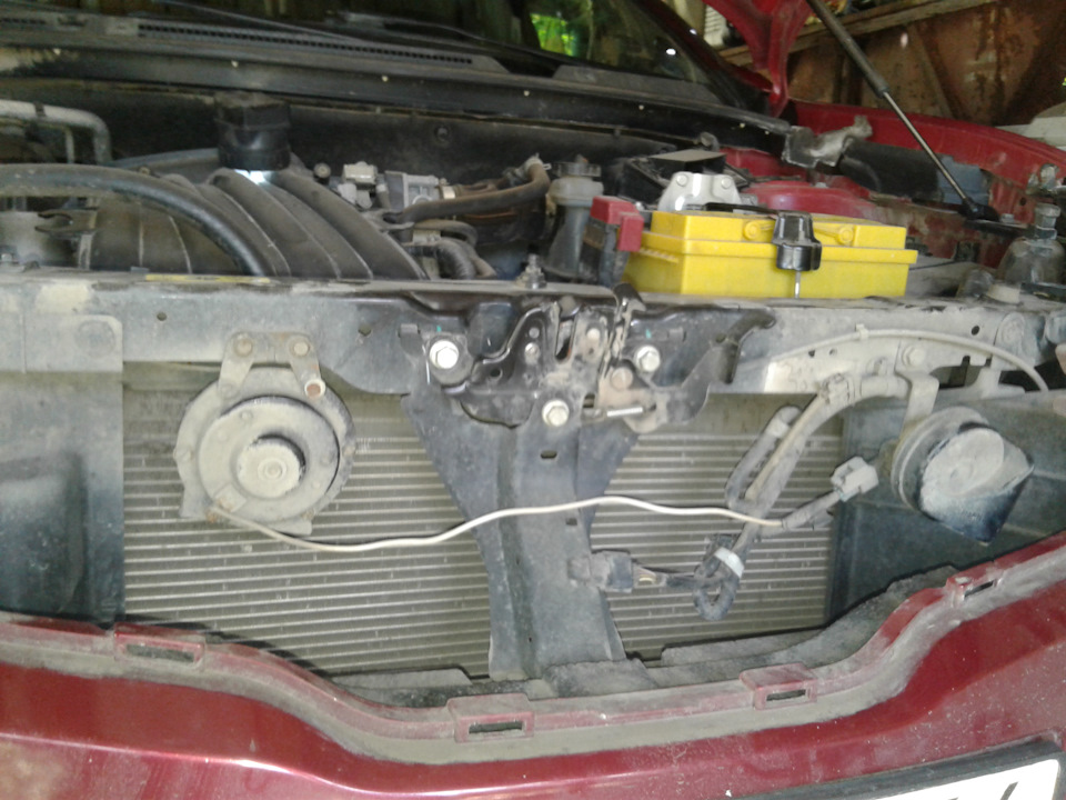 Снял решетку — Nissan Qashqai (1G)