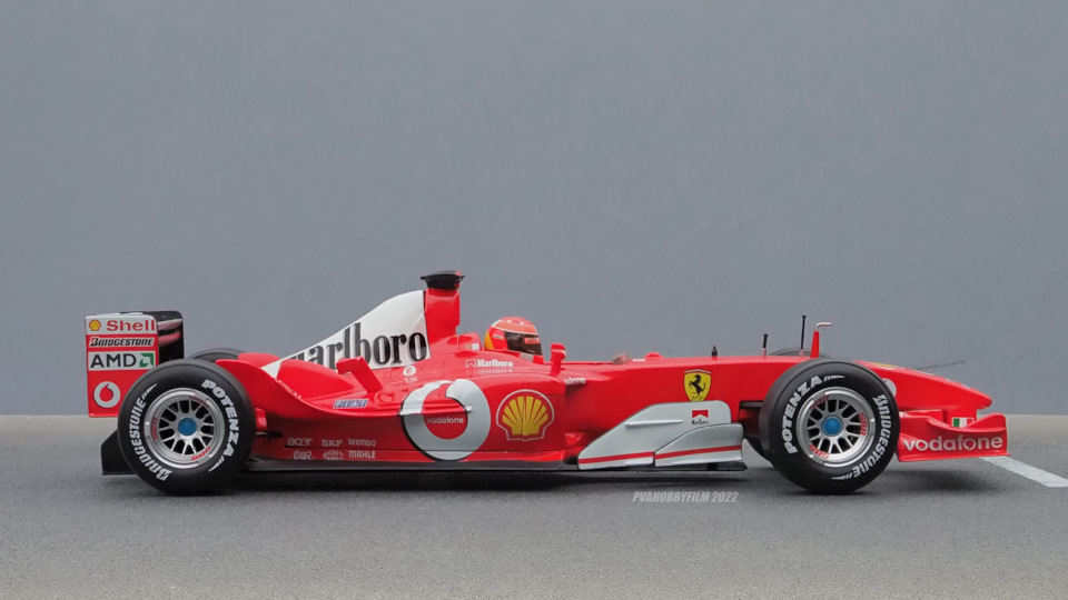 自動車 Hot Wheels 1/18 F2003-GA Ferrari F2003-GA F-1, 2003 #1 M.Schumacher (Hot Wheels #B1023) +