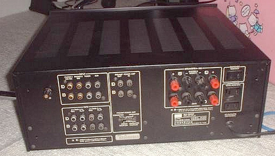 SANSUI Grossus II. 1979-81: AU-D907Limited, AU-D907, D707, Au-919