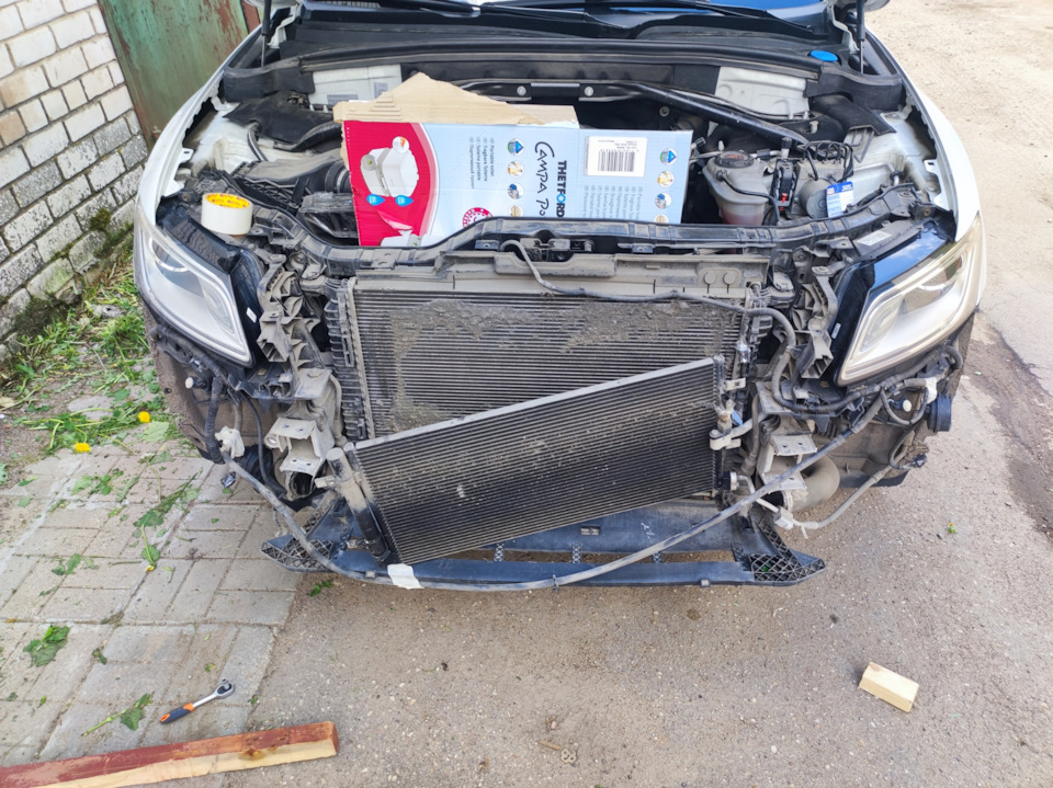 Готово к промывке — Audi Q5 (1G)