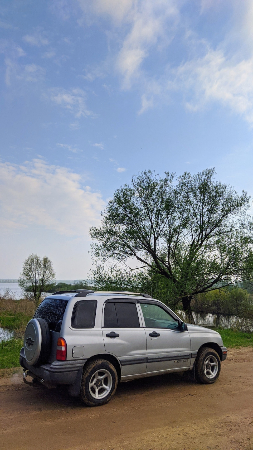 Шевроле трекер в естественной среде обитания вне асфальта. — Chevrolet Tracker II