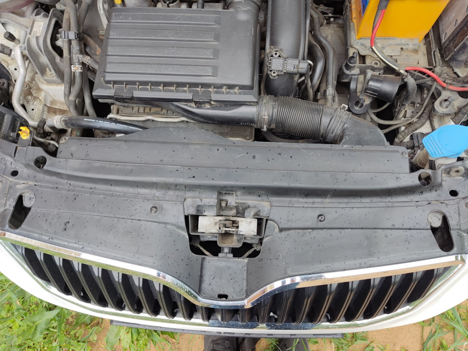 Кочерга off — Skoda Octavia A7 Mk3