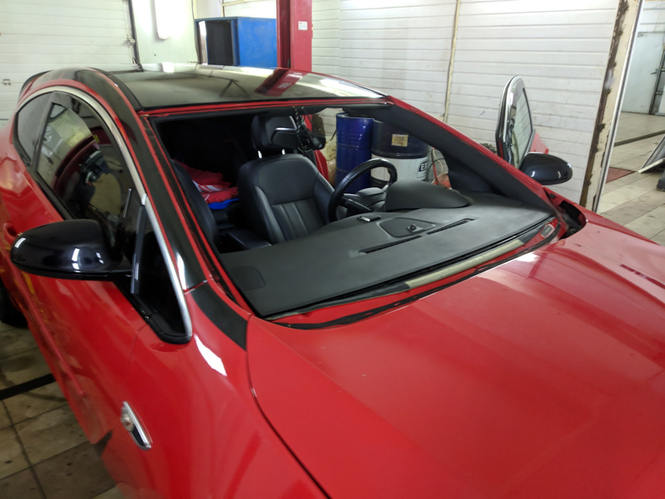 Photo from the logbook Opel Astra J GTC