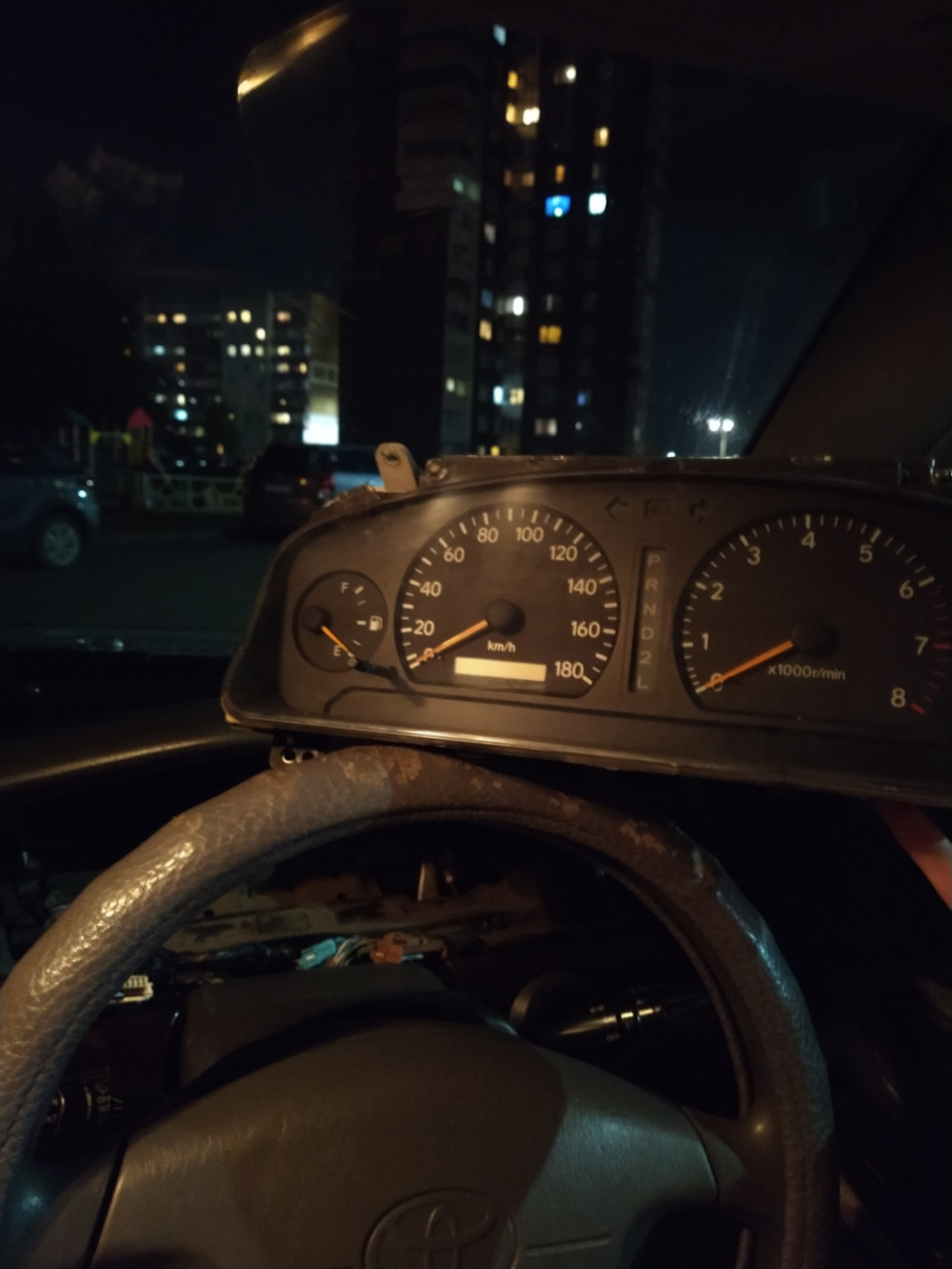 Старая приборка — Toyota Cresta (100)