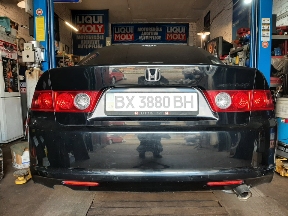 Фото в бортжурнале Honda Accord (7G)