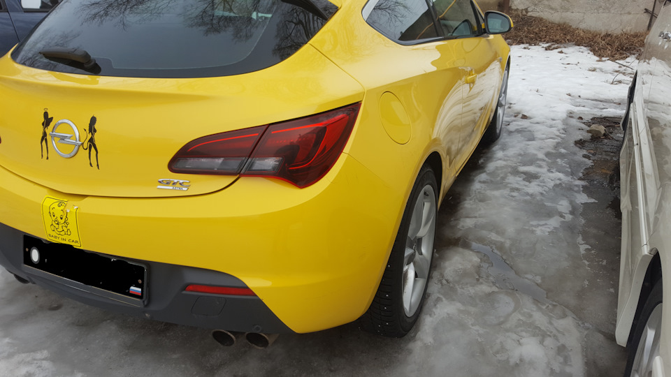 Opel astra J GTC пропеллеры — Opel Astra J GTC