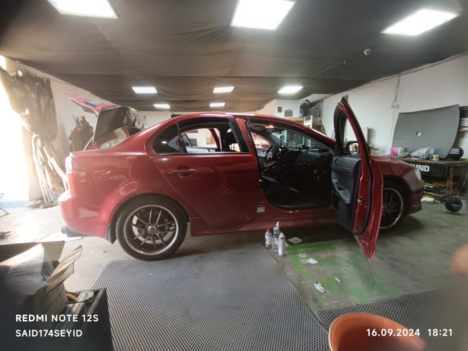 Фото в бортжурнале Mitsubishi Lancer X