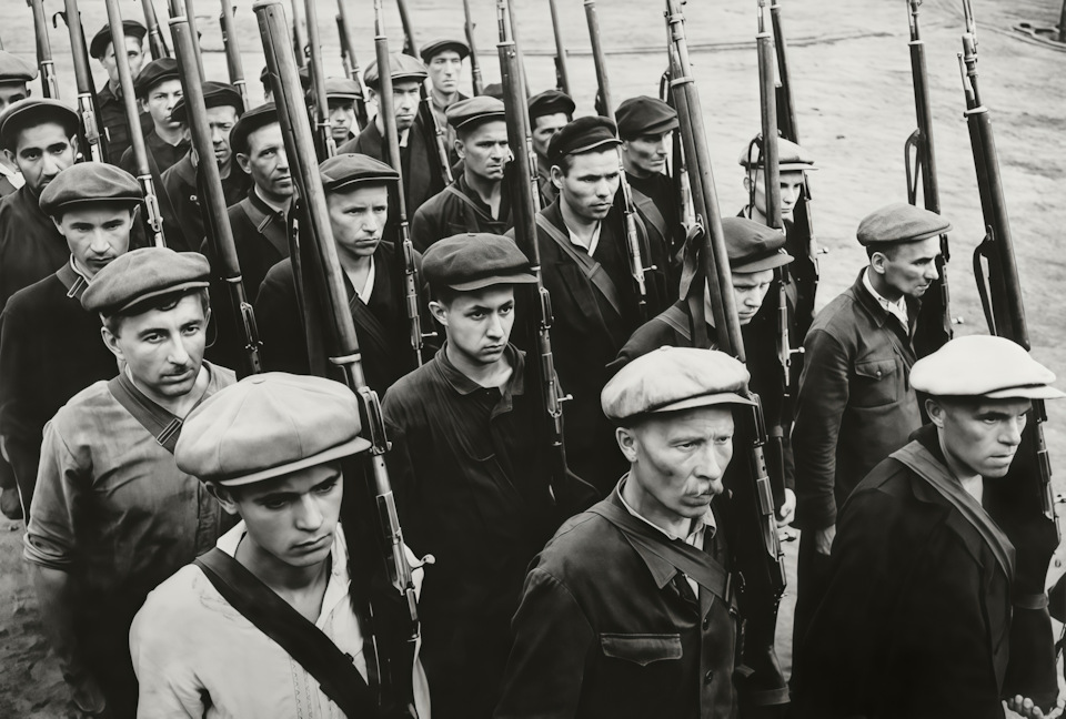 Зрение, слух, здоровье у добровольцев от 17 до 55 лет не проверяли. В оружии, кстати, недостатка не ощущалось. — ГАЗ Соболь 4х4