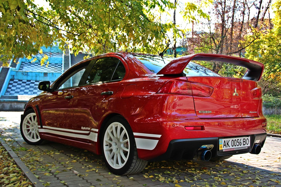 Фото в бортжурнале Mitsubishi Lancer Evolution X